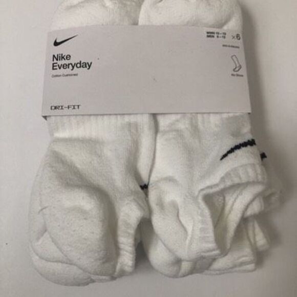 Nike Everyday Cushion No Show Socks Men’s Size 8-12/ Women’s size 10-13 - Picture 1 of 7